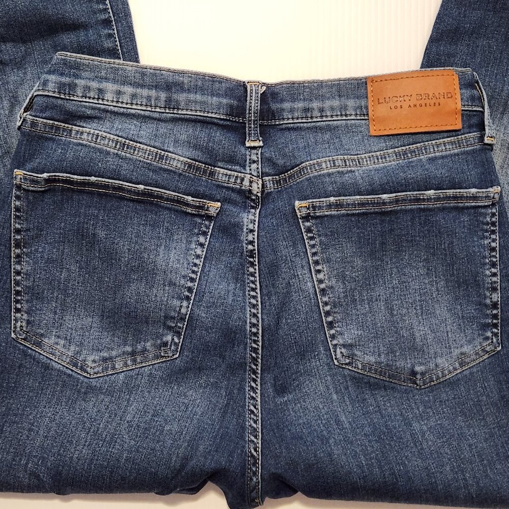 Lucky Brand Jeans, size 12 (31), ankle, skinny jeans, high rise Bridgette - Picture 2 of 4